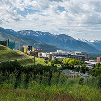 wide view of the university of utah campus