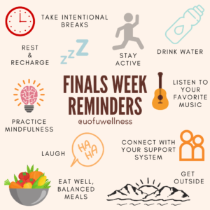 finals week reminders