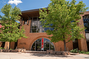 exterior of the heritage center