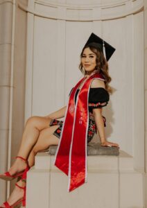 graduation photo of leslie salamanca