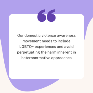 lgbt domestic violence awareness quote