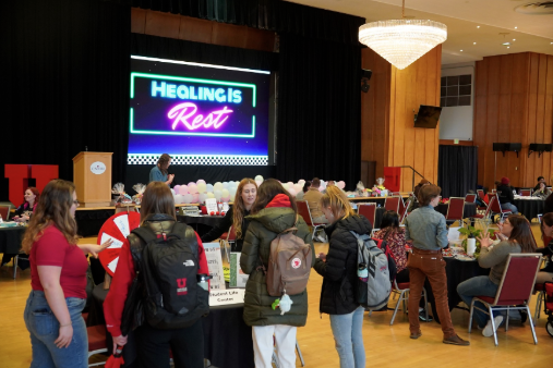 Picture of people gathering at Reimagining Healing