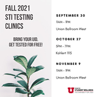 fall 2021 sti clinic dates