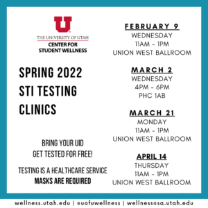 spring 2022 testing clinics