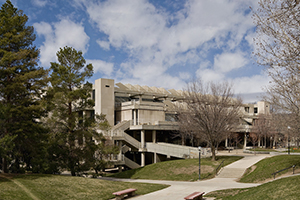 exterior of the Student Services Building